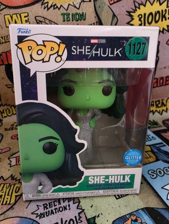 Funko Other - Marvel She-Hulk Glitter #1127 Exclusive NIB Funko Pop!
